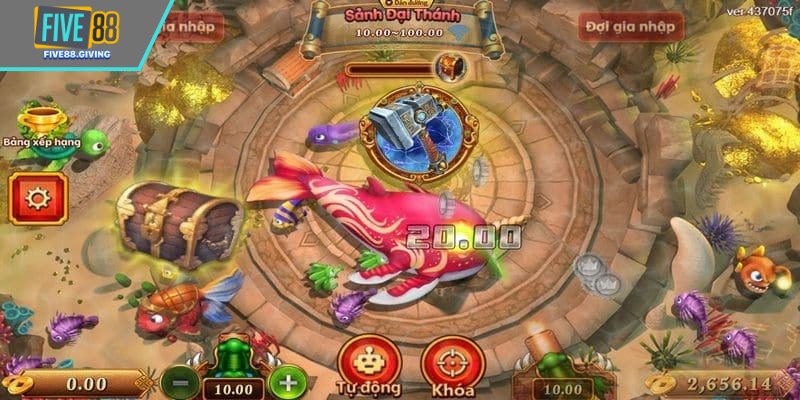 Kỹ năng ngắm chuẩn giúp nâng cao hiệu suất tiêu diệt cá